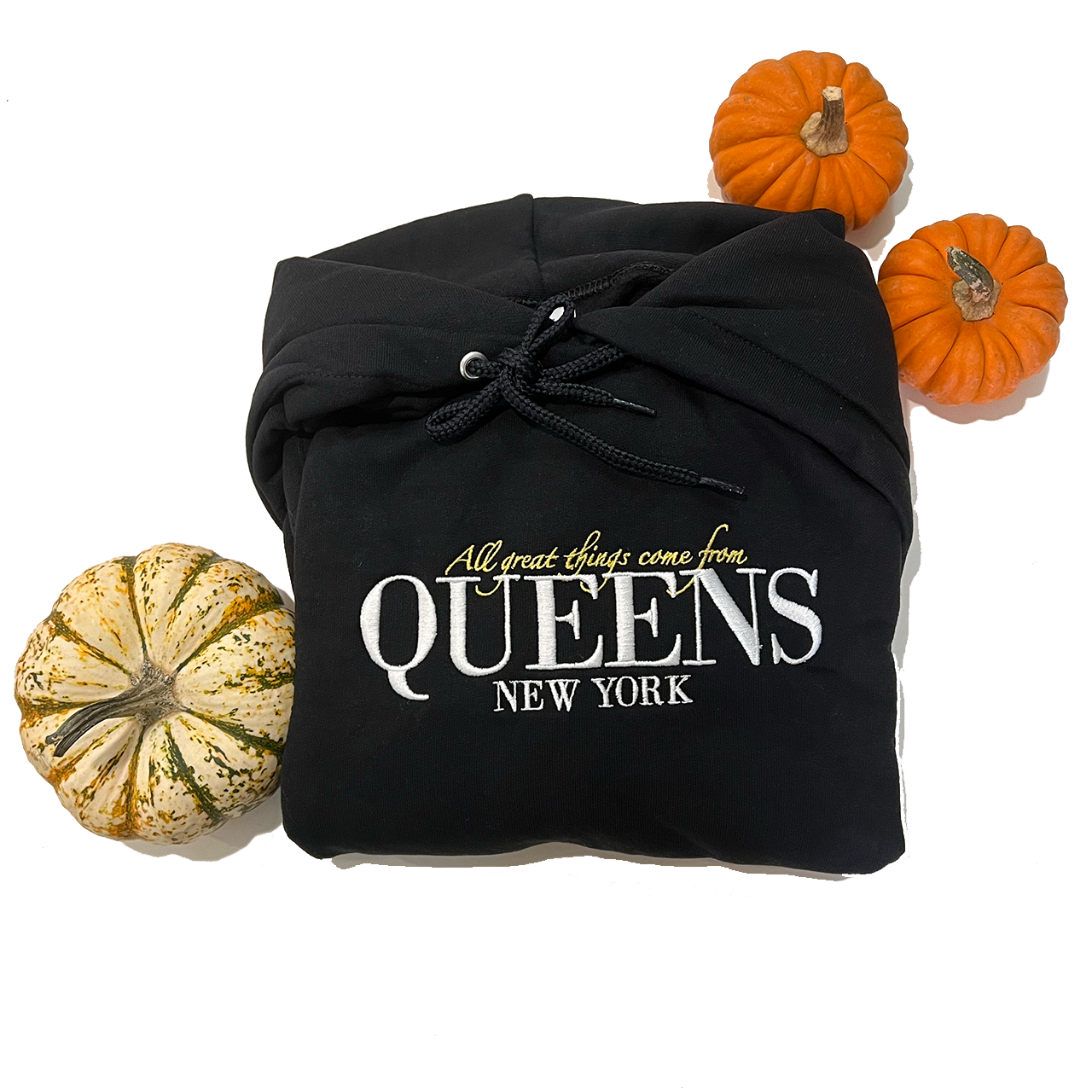 AGTCF Queens Embroidered Hoodie